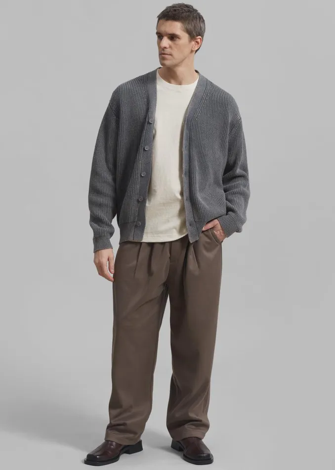 Men Theo Pants 8211 Cocoa The Frankie Shop Bottoms