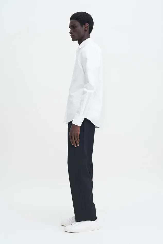 Men Tim Oxford Shirt White Filippa K Shirts