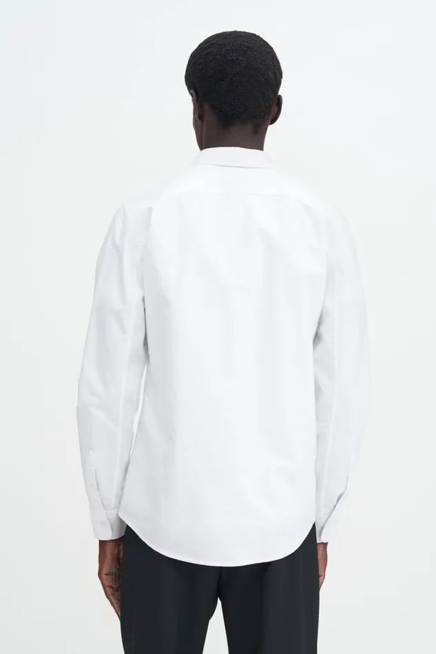 Men Tim Oxford Shirt White Filippa K Shirts