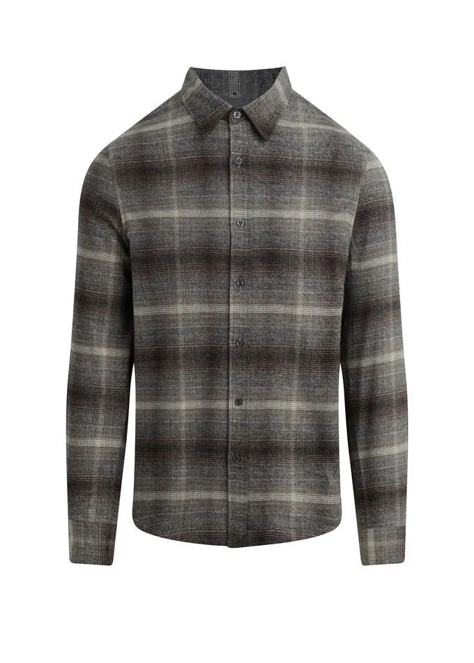 Men Tops Tees Joe8217s Jeans OLIVER FLANNEL SHIRT Ombre Plaid