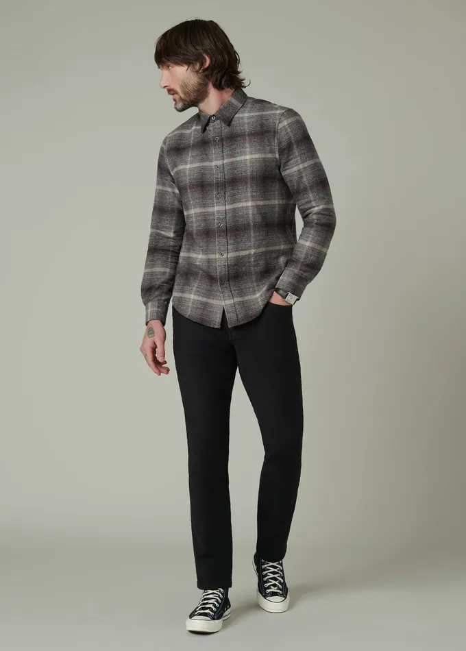 Men Tops Tees Joe8217s Jeans OLIVER FLANNEL SHIRT Ombre Plaid