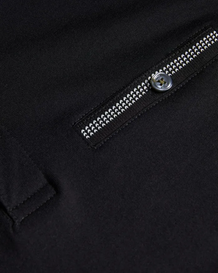 Men TORTILA 8211 Polo Shirt With Striped Details Black Ted Baker Tops