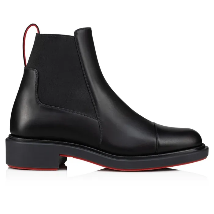 Men Urbino Chelsea Boots 8211 Calf Leather 8211 Black Christian Louboutin Boots