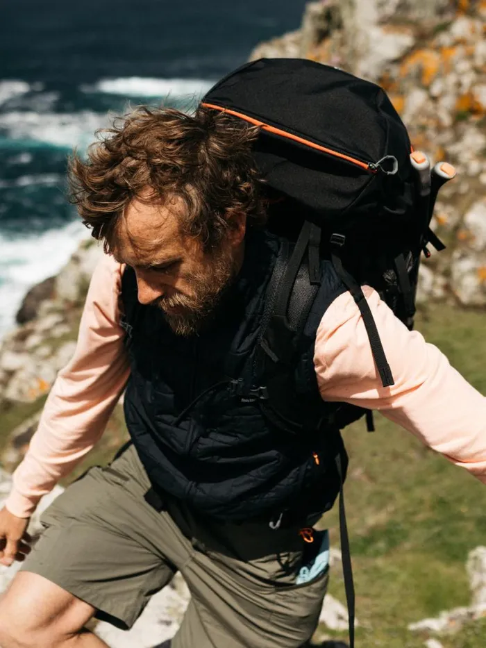 MenWomen Finisterre Gregory Stout 55 Backpack Black Finisterre Bags
