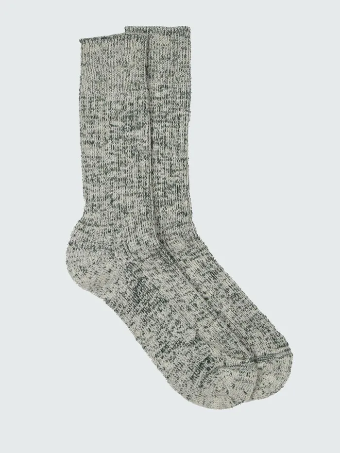 MenWomen Kelson Sock Khaki Marl Finisterre Socks