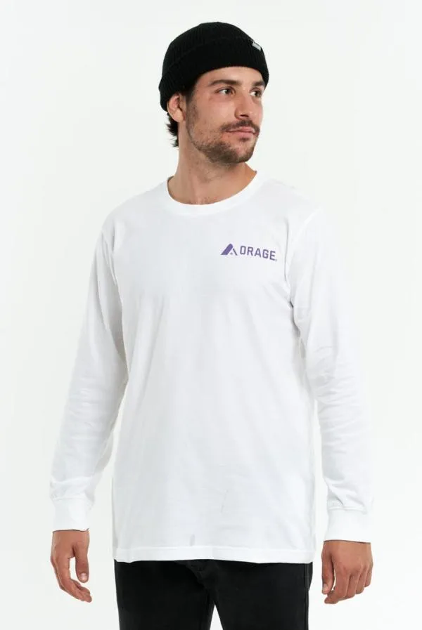 MenWomen Long Sleeve T FranglaisJump Orage Tshirts