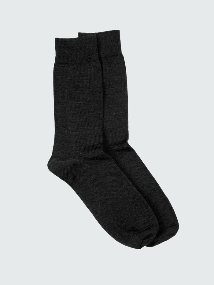 MenWomen Original Sock Black Finisterre Socks
