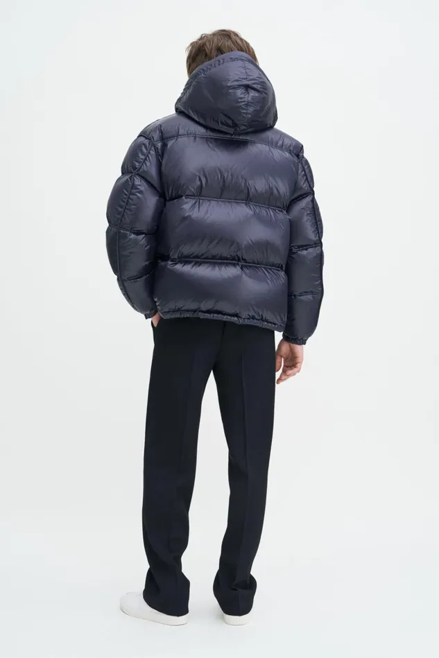 MenWomen Puffer Down Jacket Dawn Bluenavy Filippa K Outerwear