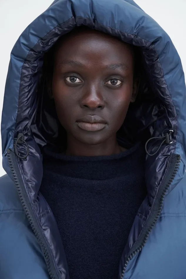 MenWomen Puffer Down Jacket Dawn Bluenavy Filippa K Outerwear