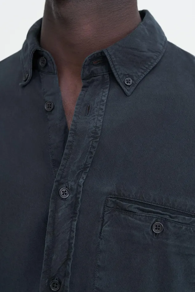 Men Zachary Shirt Almost Black Filippa K Shirts