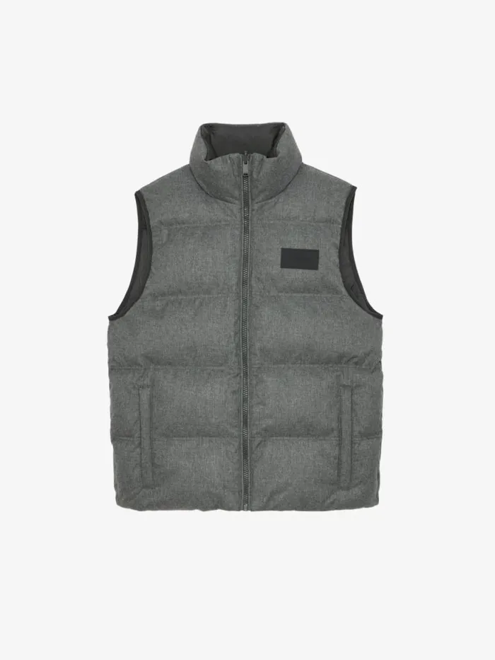 Men Zadig and Voltaire Jackets and Coats Bob Gilet Grey