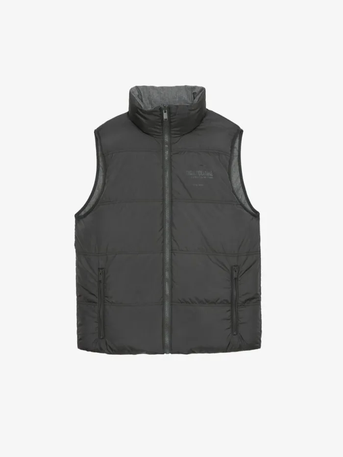 Men Zadig and Voltaire Jackets and Coats Bob Gilet Grey
