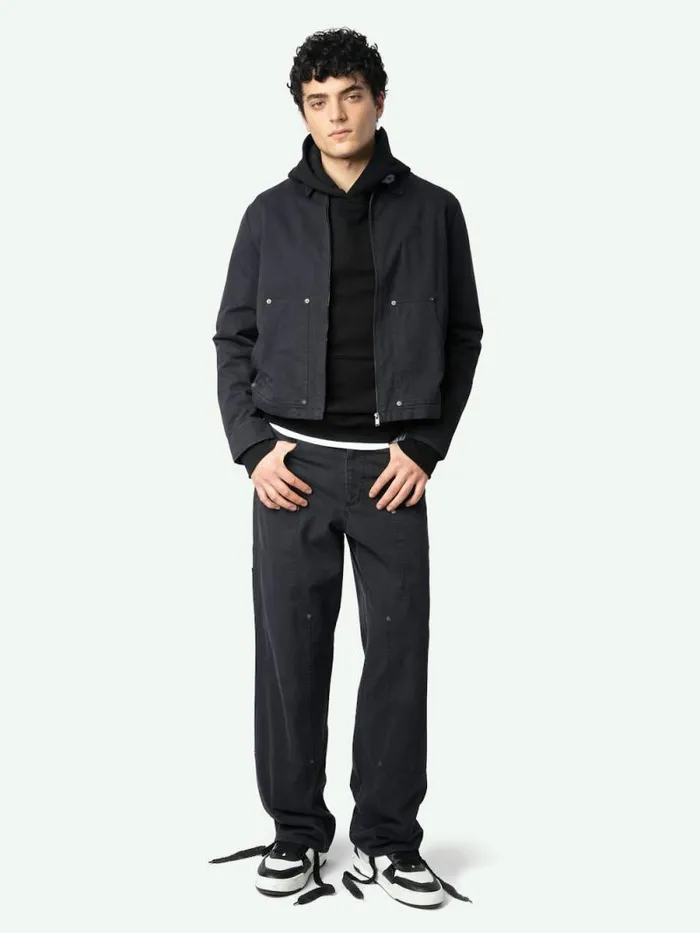 Men Zadig and Voltaire Jackets and Coats Lonnice Jacket Black