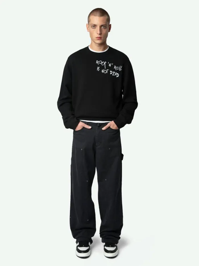 Men Zadig and Voltaire Pants and Shorts Perry Pants Black