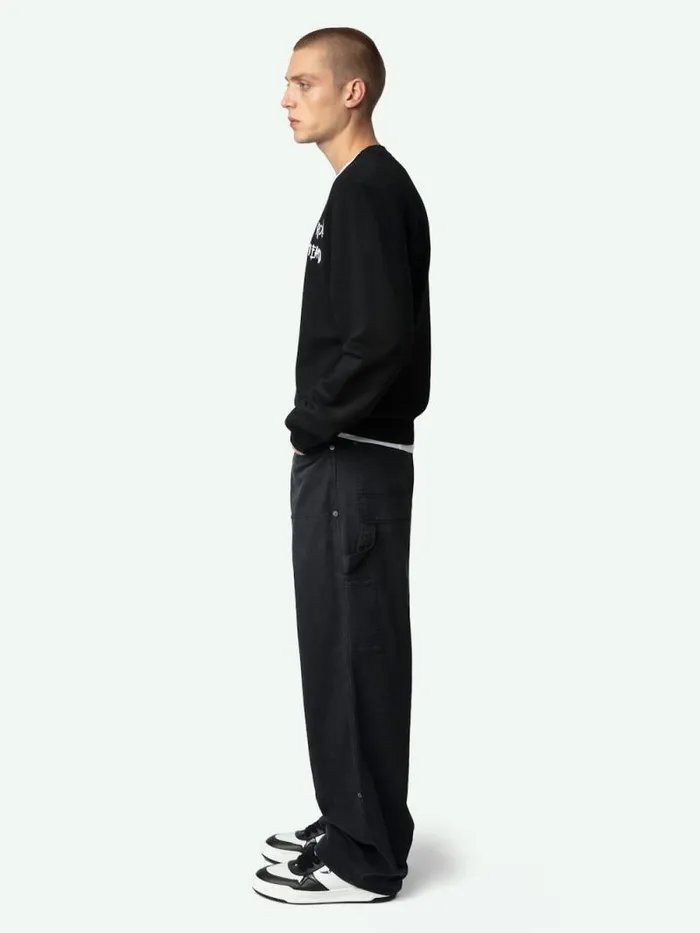 Men Zadig and Voltaire Pants and Shorts Perry Pants Black