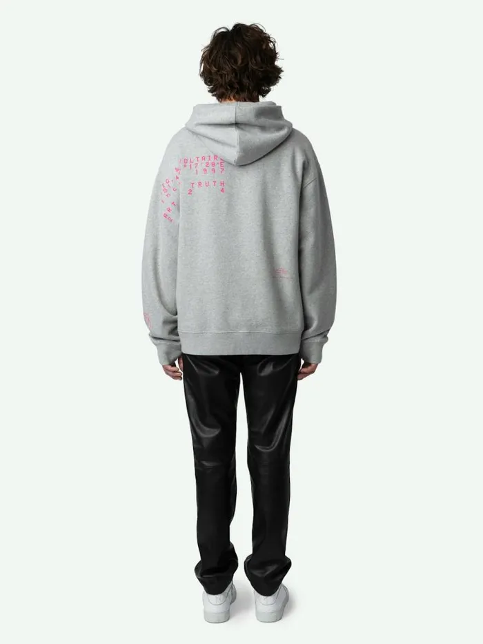Men Zadig and Voltaire Sweatshirts and Hoodies Nils Sweatshirt Gris Chine Men Zadig and Voltaire Sweatshirts and Hoodies Nils Sweatshirt Gris Chine