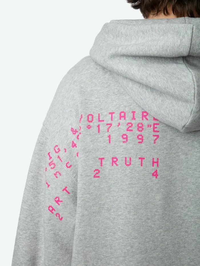 Men Zadig and Voltaire Sweatshirts and Hoodies Nils Sweatshirt Gris Chine Men Zadig and Voltaire Sweatshirts and Hoodies Nils Sweatshirt Gris Chine