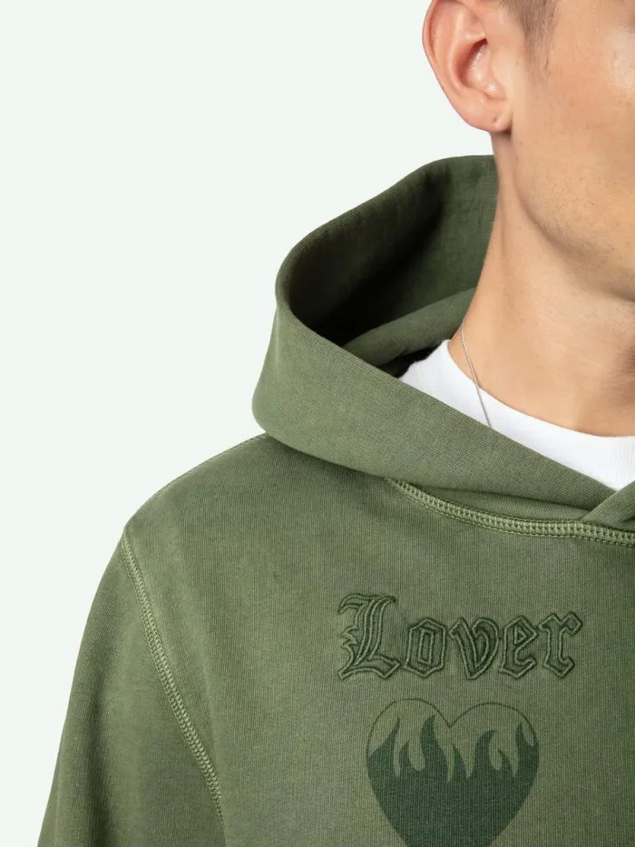 Men Zadig and Voltaire Sweatshirts and Hoodies Sanchi Sweatshirt Used Kaki Men Zadig and Voltaire Sweatshirts and Hoodies Sanchi Sweatshirt Used Kaki