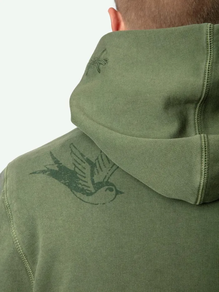 Men Zadig and Voltaire Sweatshirts and Hoodies Sanchi Sweatshirt Used Kaki Men Zadig and Voltaire Sweatshirts and Hoodies Sanchi Sweatshirt Used Kaki