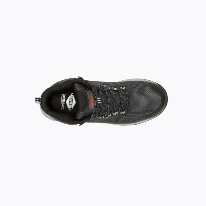 Merrell Antora Mid Waterproof Carbon Fiber Shoe Black Women Boots