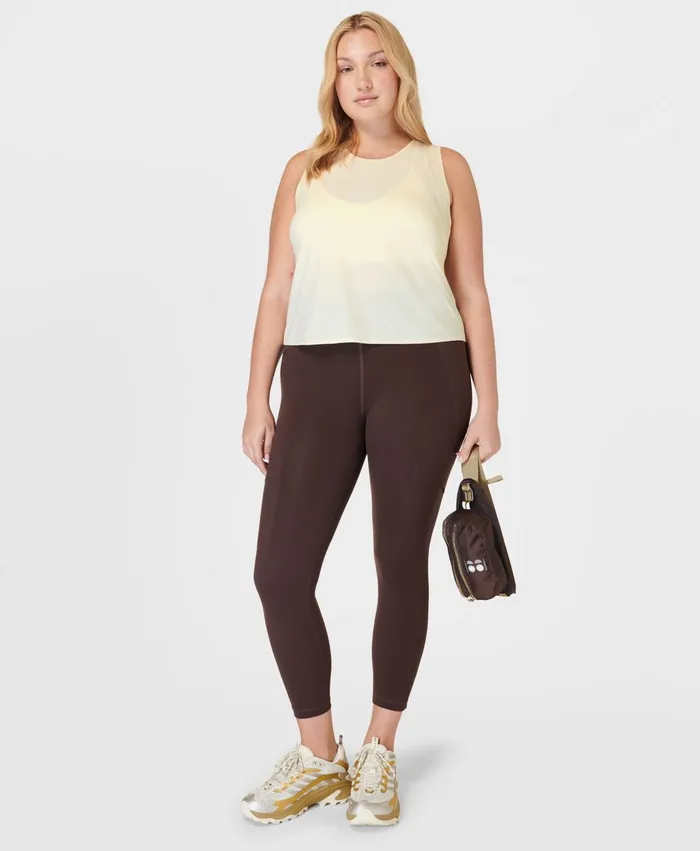 Merrell Ascend Power Cargo Workout Legging X Sweaty Betty Cacao Brown Women Bottoms