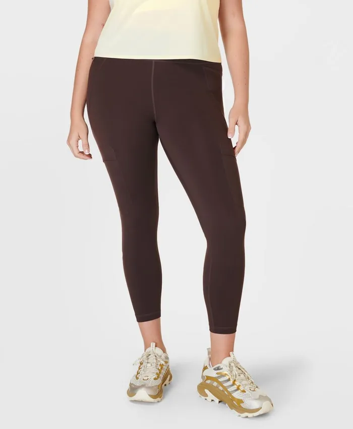 Merrell Ascend Power Cargo Workout Legging X Sweaty Betty Cacao Brown Women Bottoms