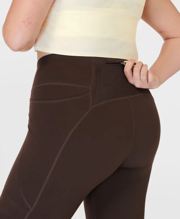 Merrell Ascend Power Cargo Workout Legging X Sweaty Betty Cacao Brown Women Bottoms