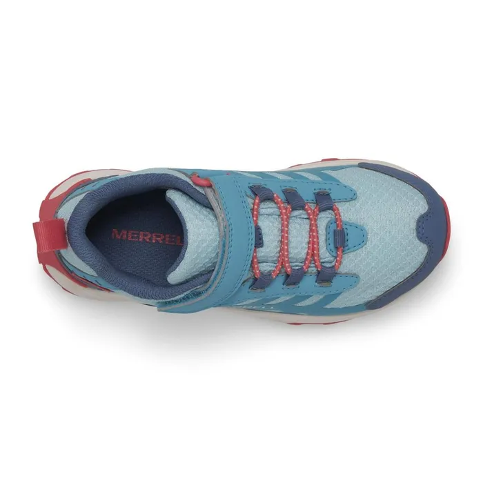 Merrell Big Moab Speed 2 Low AC Waterproof Turquoisecoral Kids Sneakers