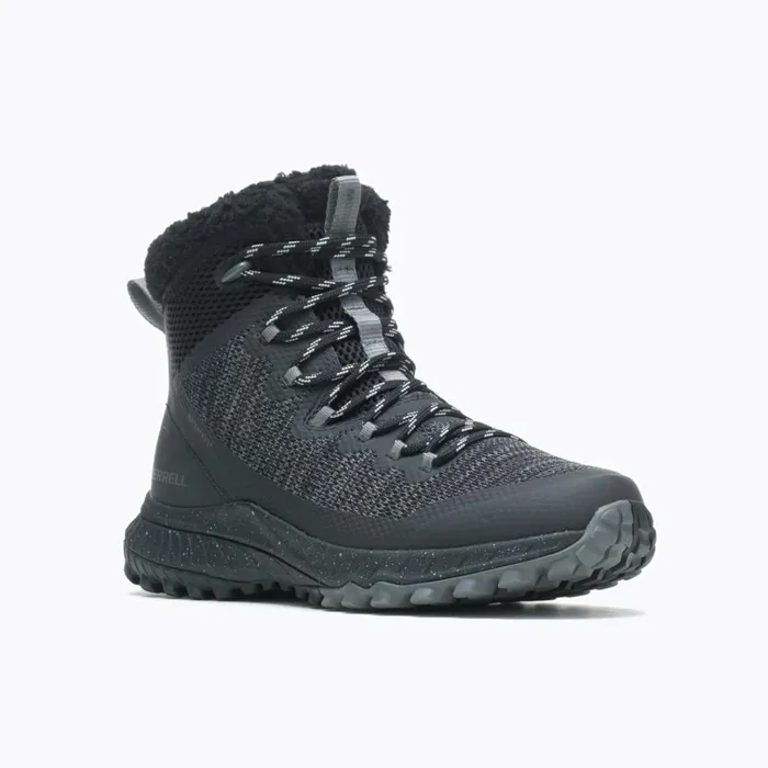 Merrell Bravada Knit Bluff Polar Waterproof Black Women Boots