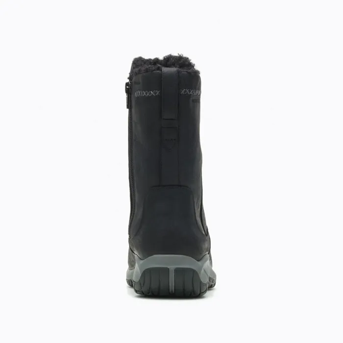 Merrell Encore 4 Tall Zip Polar Waterproof Wide Width Black Women Boots