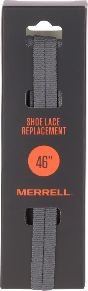 Merrell Flat Shoe Laces Charcoal MenWomen Shoe Care