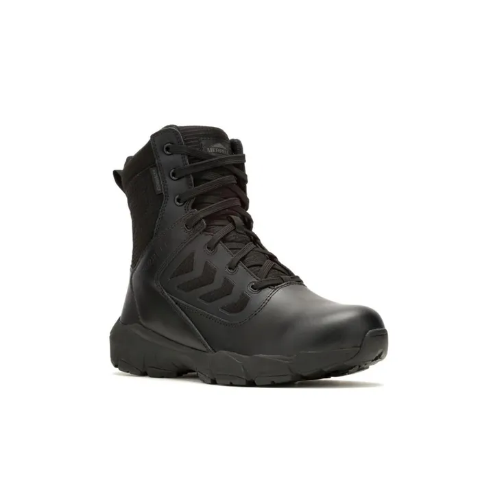 Merrell Fullbench Tactical 8039039 Zip Waterproof Black Men Boots