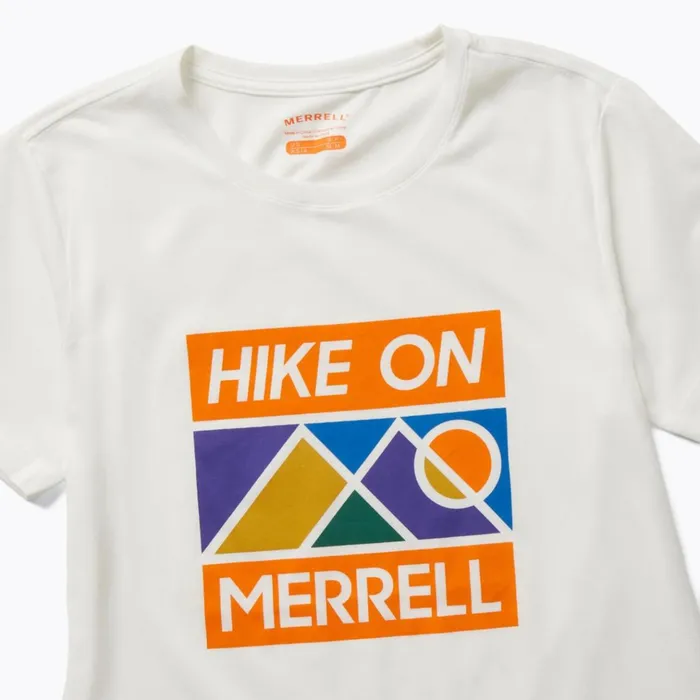 Merrell Hike On Tee Cloud Dancer Women Tops