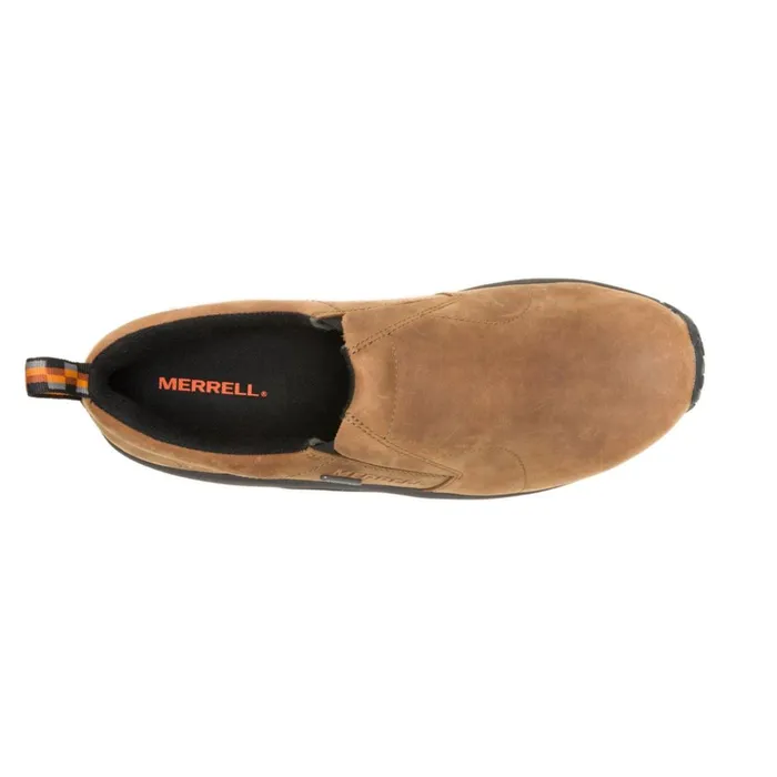 Merrell Jungle Moc Nubuck Waterproof Brown Men SlipOns