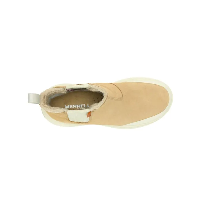 Merrell Marquette Thermo Pull On Waterproof Tan Women Boots