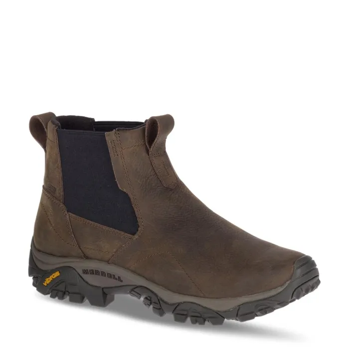 Merrell Moab Adventure Chelsea Polar Waterproof Brown Men Winter Boots