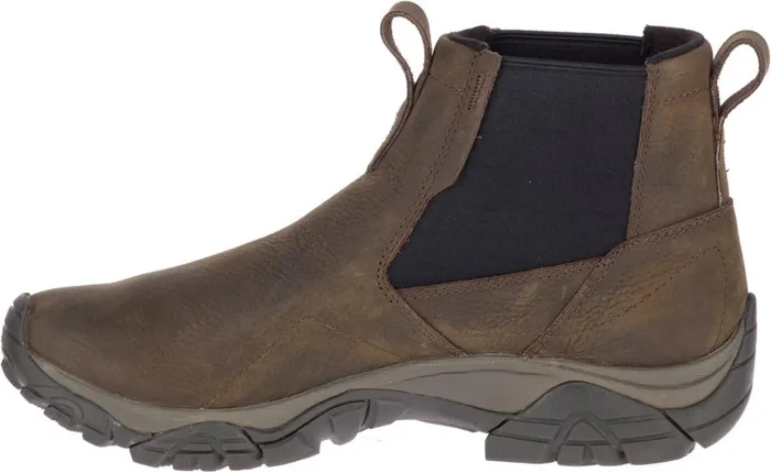 Merrell Moab Adventure Chelsea Polar Waterproof Brown Men Winter Boots