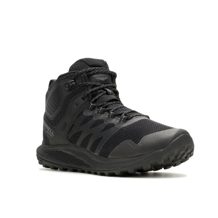 Merrell Nova 3 Mid Tactical Waterproof Boot Wide Width Blackcharcoal Men Boots
