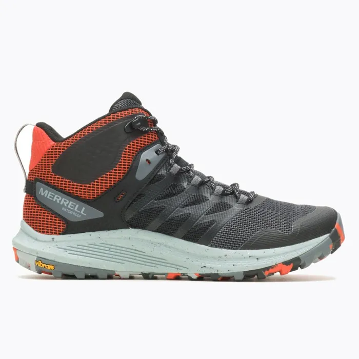 Merrell Nova 3 Mid Waterproof Blacktangerine Men Boots