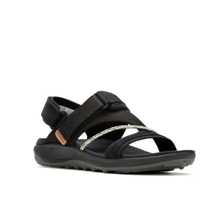Merrell Terran 4 Backstrap Wide Width Black Women Sandals