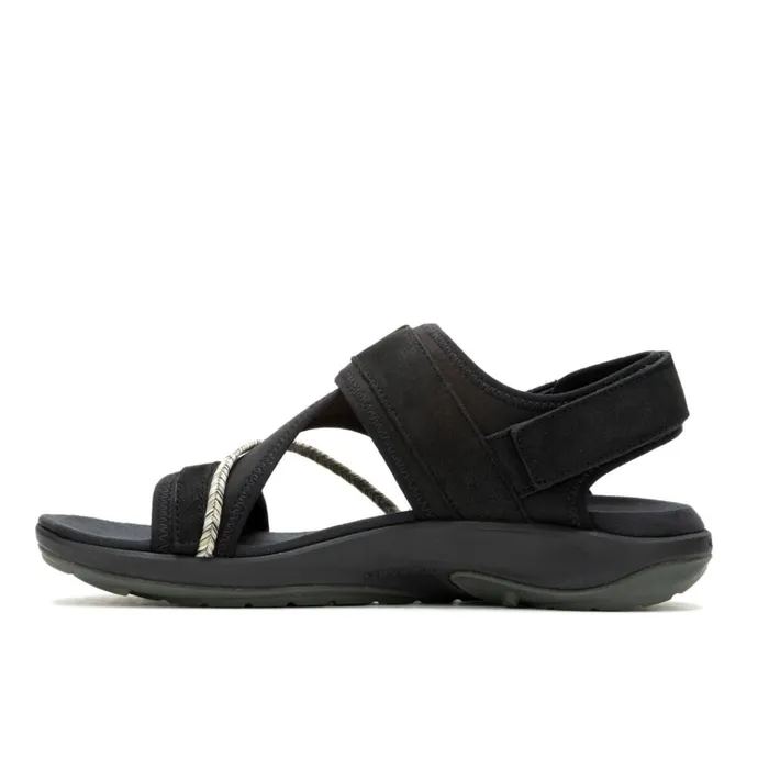 Merrell Terran 4 Backstrap Wide Width Black Women Sandals
