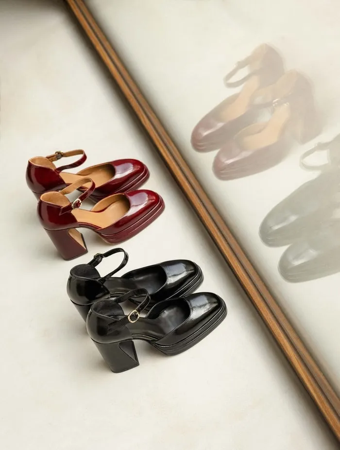 Michelle Nebbiolo Women Bobbies Pumps and Mary Janes