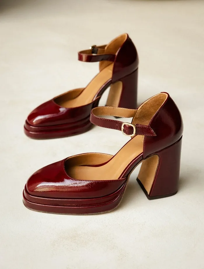Michelle Nebbiolo Women Bobbies Pumps and Mary Janes