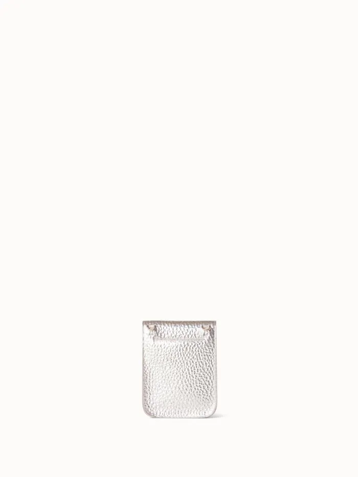 Mini Anouk Messenger Bag In Cervocalf Leather Stucco Met Women Akris Messenger Bags