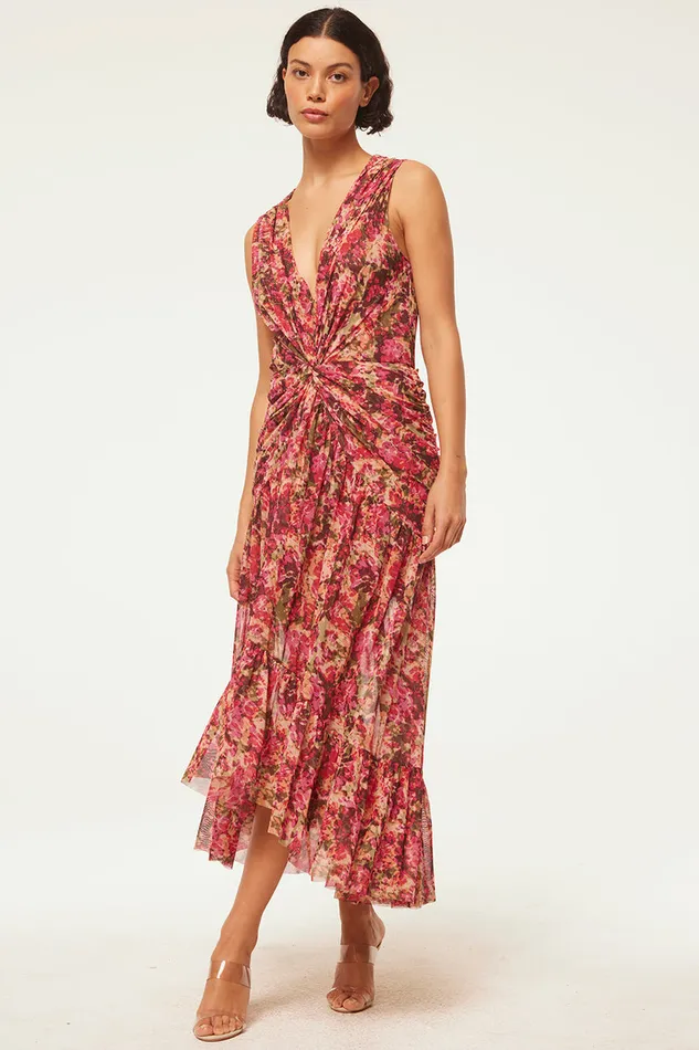Misa Los Angeles Ava Dress Sedona Abstract Women Dresses