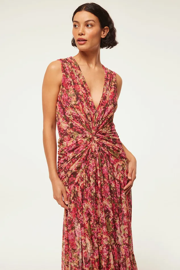Misa Los Angeles Ava Dress Sedona Abstract Women Dresses