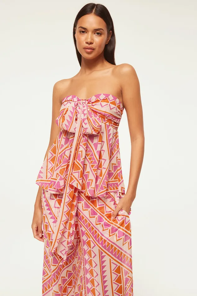 Misa Los Angeles Aylin Top Aperol Geo Women Tops