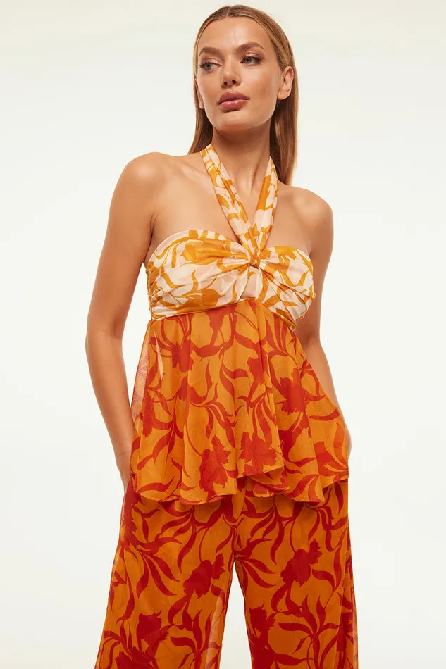 Misa Los Angeles Aylin Top Atlas Floral Women Tops