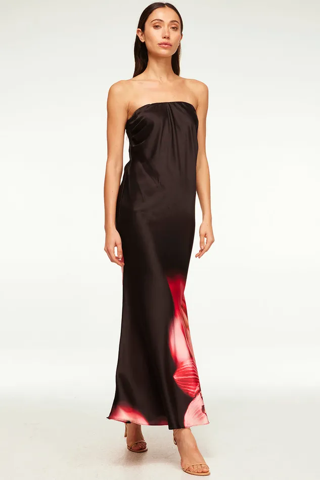 Misa Los Angeles Cheryl Dress Midnight Orchid Women Dresses