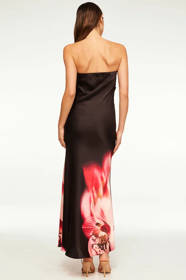 Misa Los Angeles Cheryl Dress Midnight Orchid Women Dresses